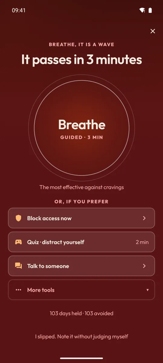 Qwit Private — Tu progreso de un vistazo